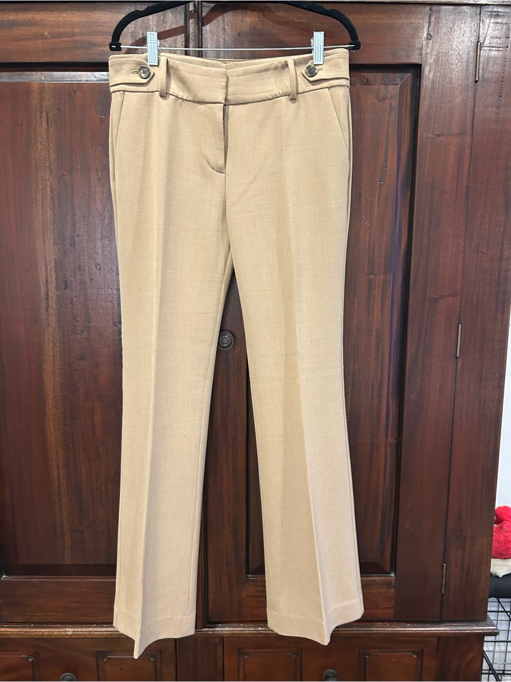 Ann Taylor Tailored Women's Dress Pants in Light Camel